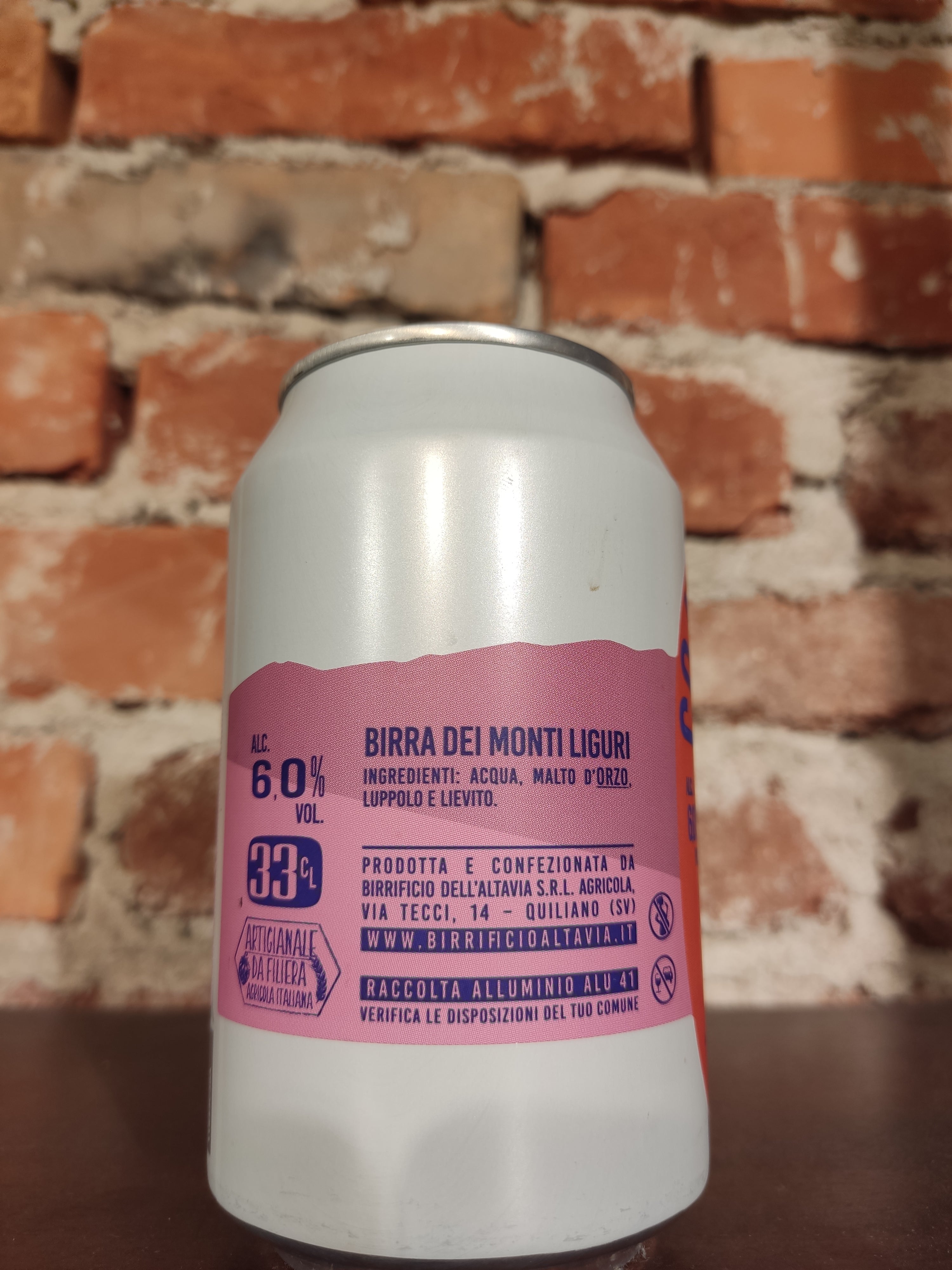 Birra America IPA Contamusse di Altavia – lattina da 33 cl